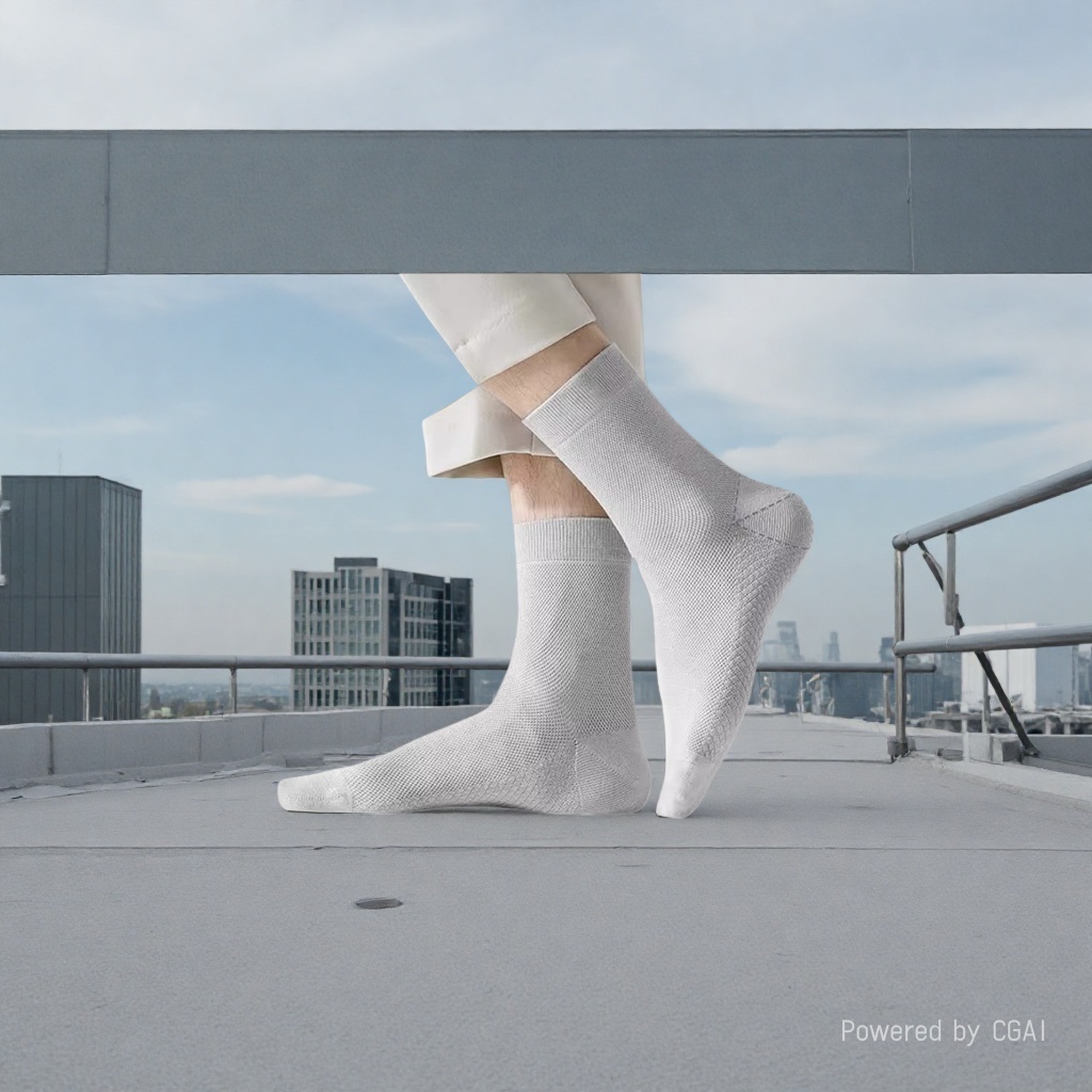 Other socks are breathable, comfortable, anti-slip, sporty and casual for men, thickened and wear-resistant details Picture