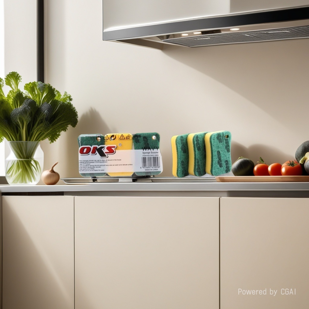 P&g esponja fregadora algodón algodón vegano pack de 3 desgrasantes limpieza intensa Specification image