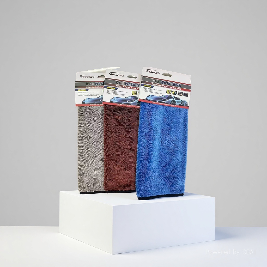 洗车毛巾/加厚吸水珊瑚绒擦车巾/擦车巾/小辫子洗车/小辫子毛巾细节图