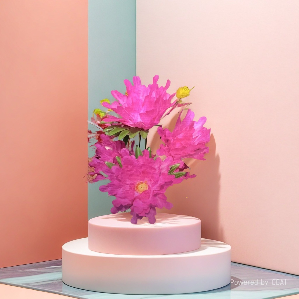 仿真花礼盒实物图