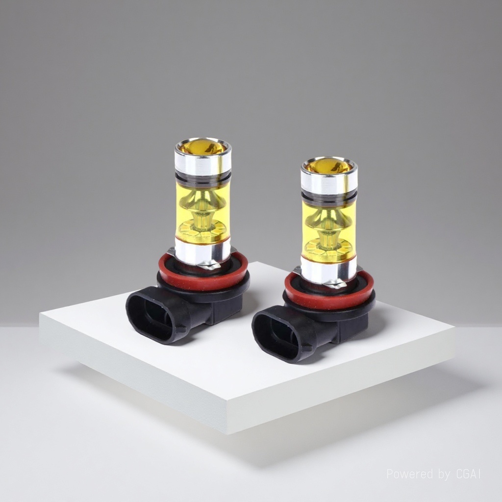 大灯前照灯汽车灯泡汽车用品方灯车载氛围灯机车配件跨境电商