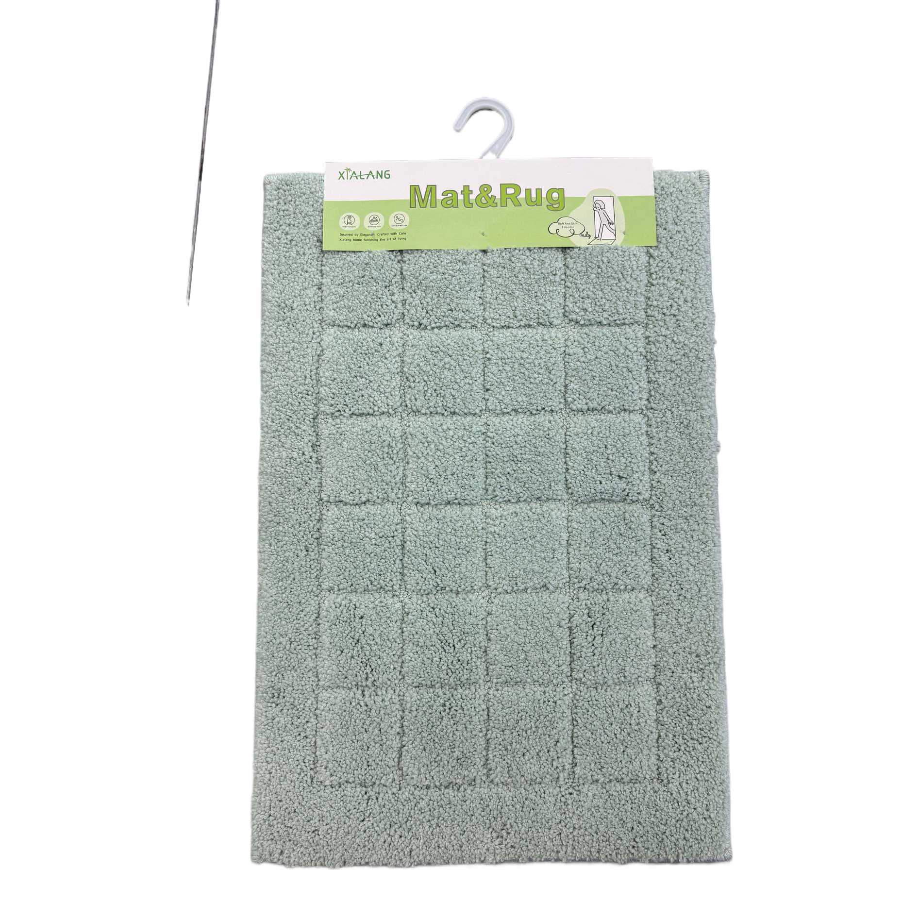 PVC combination floor MATS, pet small carpets, foot MATS, bath MATS, anti-slip, water-absorbent and soft Item Picture