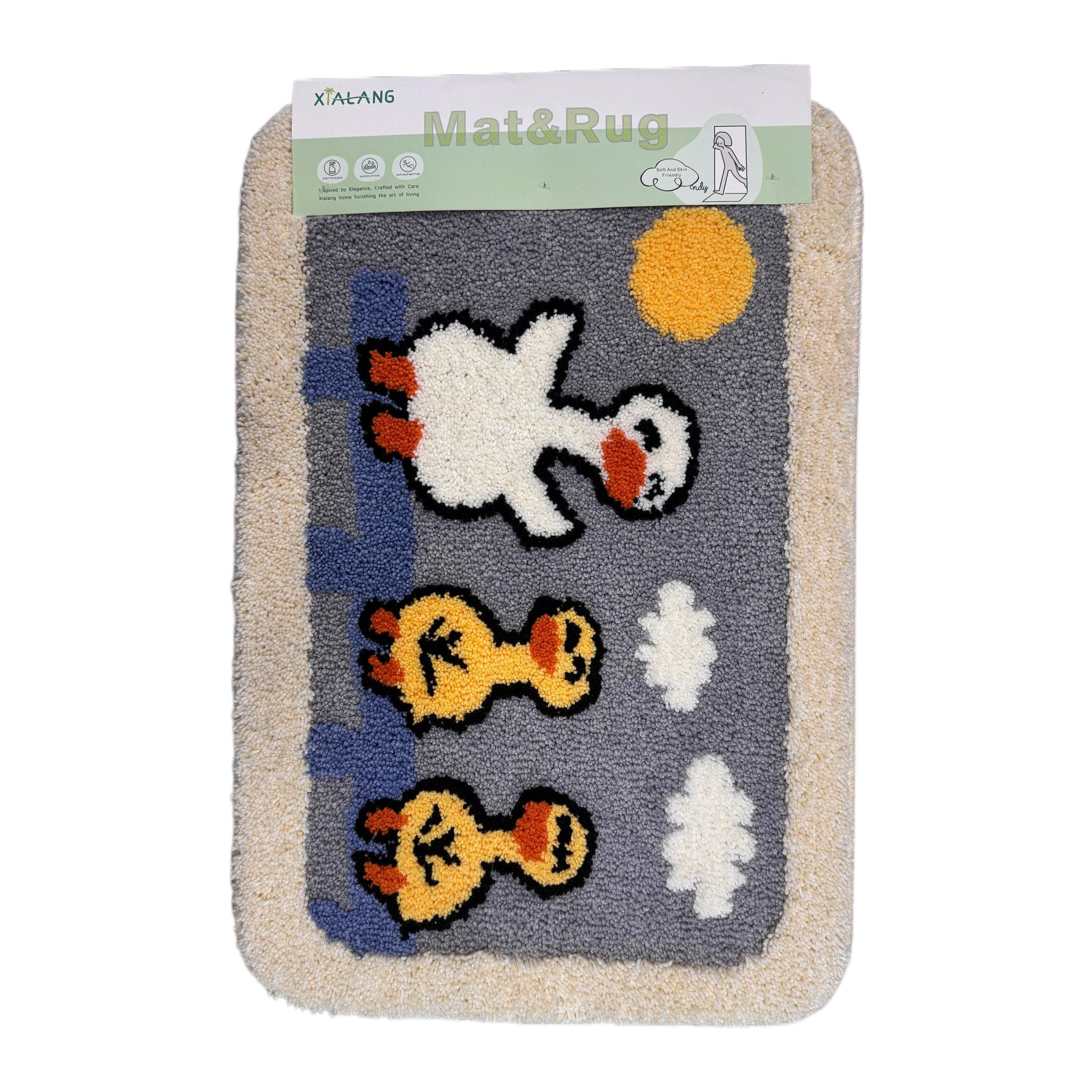 PVC pet bath pad combination, small carpet floor mat, anti-slip floor mat for home use Item Picture