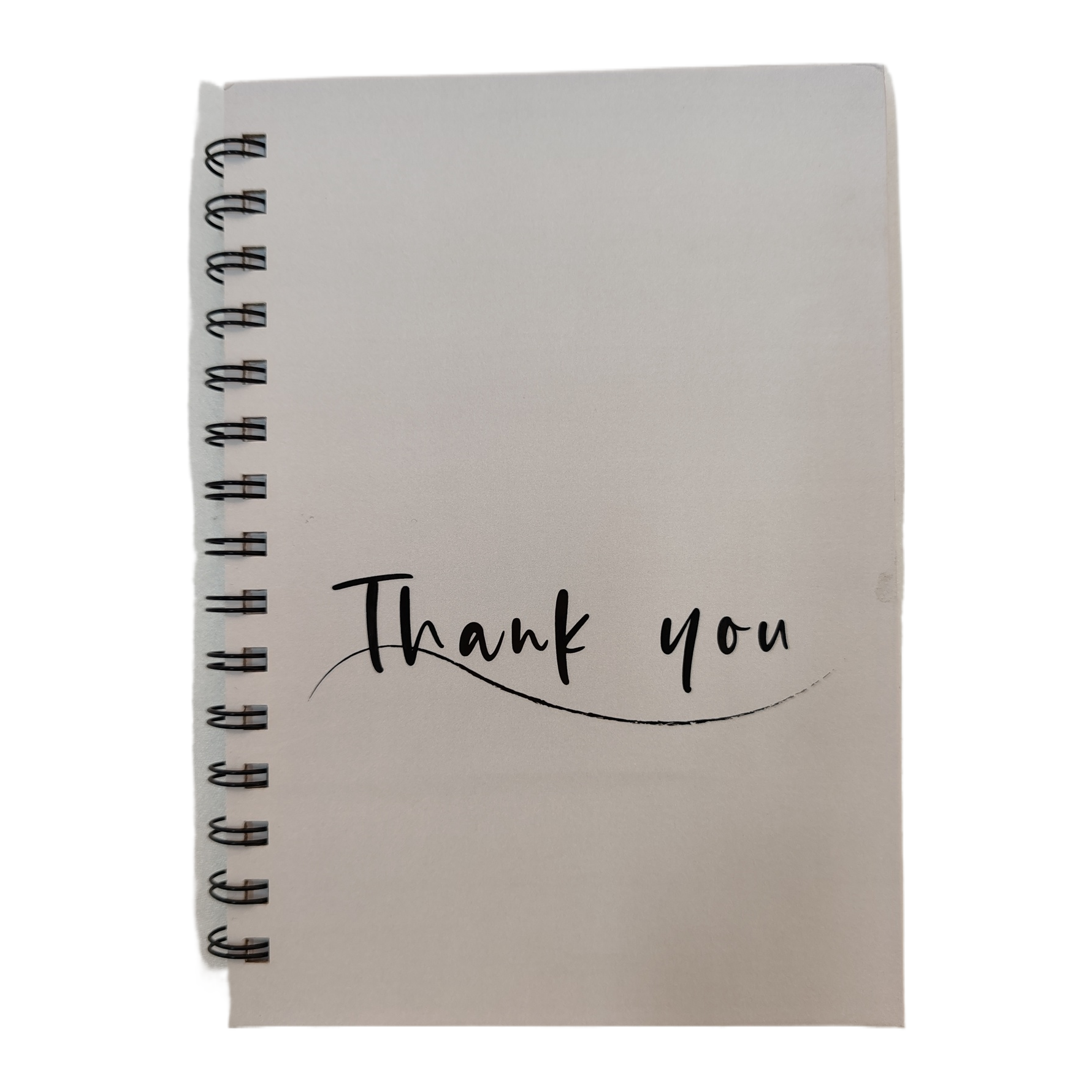 Donghu Paper Products A5 Simple ins Style Thank-you Coil Notebook Student Portable Notebook, Artistic and fresh Notebook Item Picture