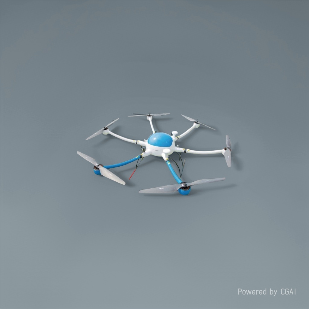 星途领航电动六旋翼无人机平台XH20E1细节图