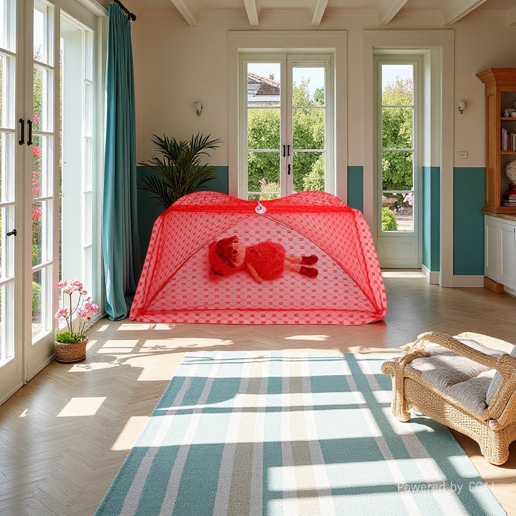 儿童宝宝蚊帐婴儿床上无底蚊罩婴儿蚊帐可折叠便携式婴儿用品批发104535045