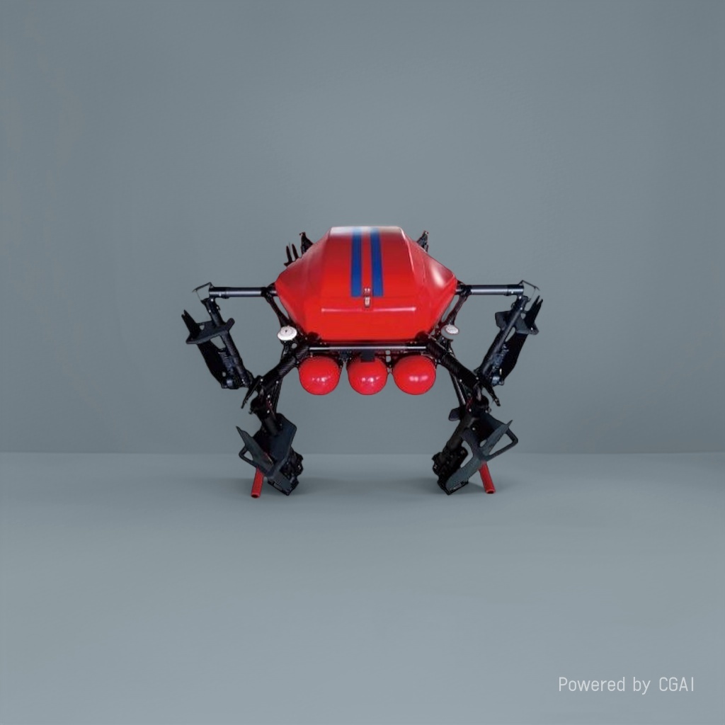 无人机/无人机航拍机/无人机飞行器/大疆无人机/无人机遥控飞机白底实物图