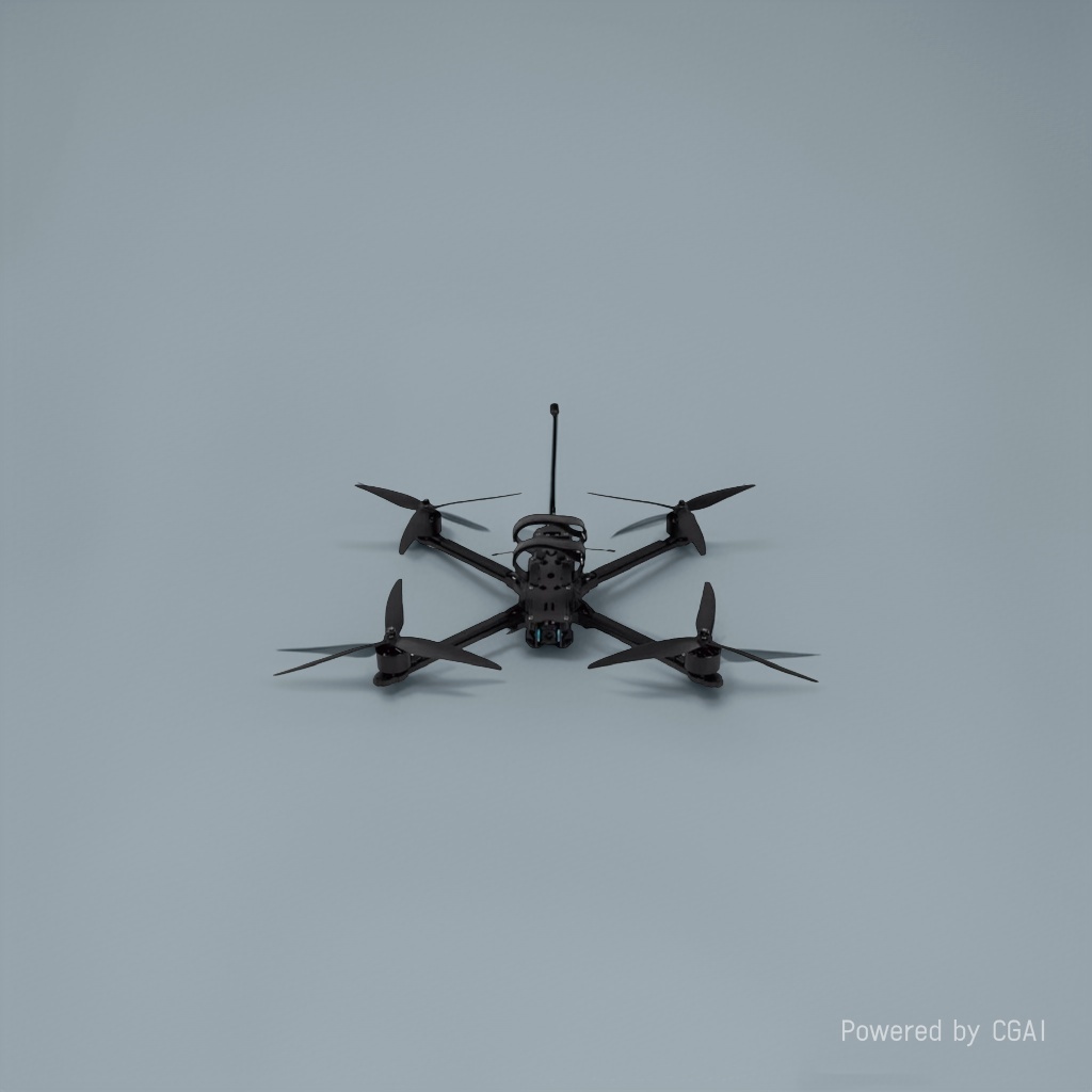 无人机/无人机航拍机/无人机飞行器/大疆无人机/无人机遥控飞机白底实物图