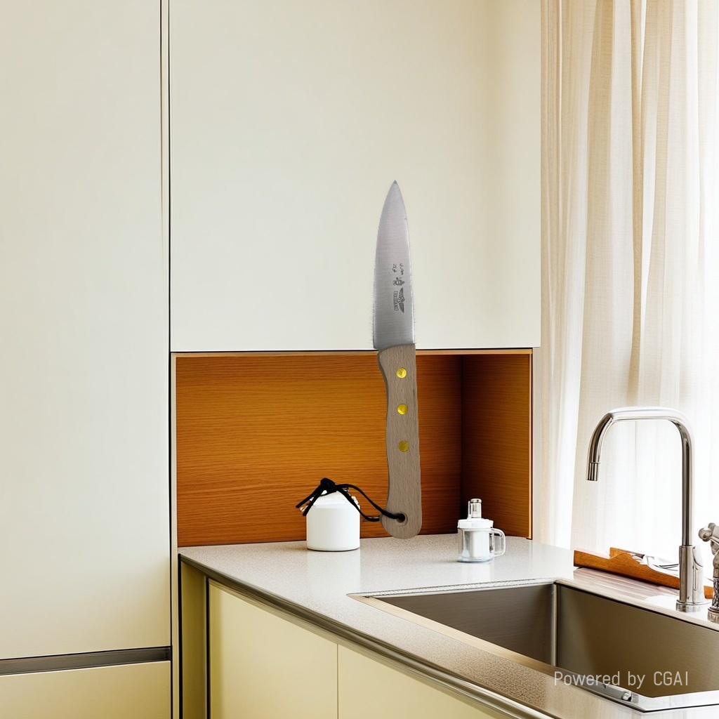 Portable multi-functional kitchen storage knife and scissors set 114947722 Specification image