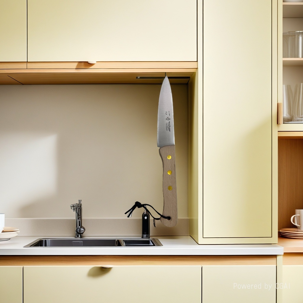 Portable multi-functional kitchen storage knife and scissors set 114947722 Application Scenario