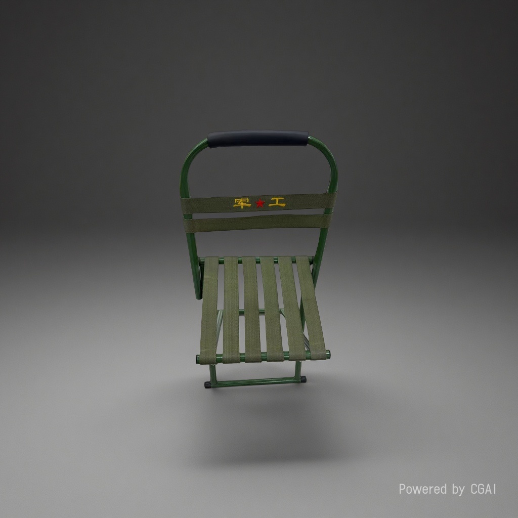 折叠椅/月亮椅户外/老人辅助行拐仗折叠/钢丝床/ODM白底实物图