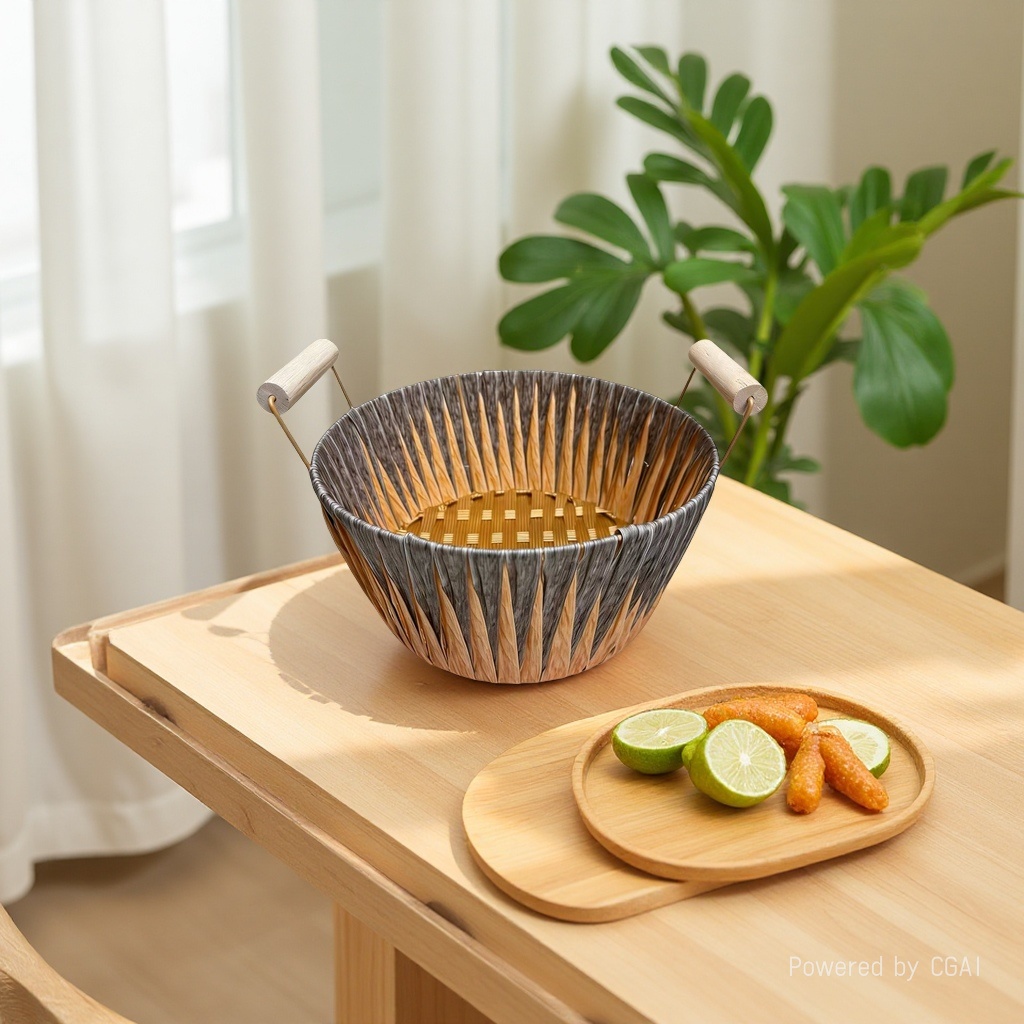 收纳篮/收纳/脏衣篓/收纳盒/塑料篮子PP料编织带白底实物图