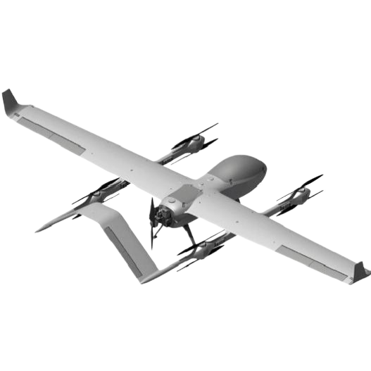 星途领航油动垂直起降复合翼大型无人机平台VF180P