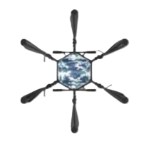 星途领航电动六旋翼无人机平台XH60E02