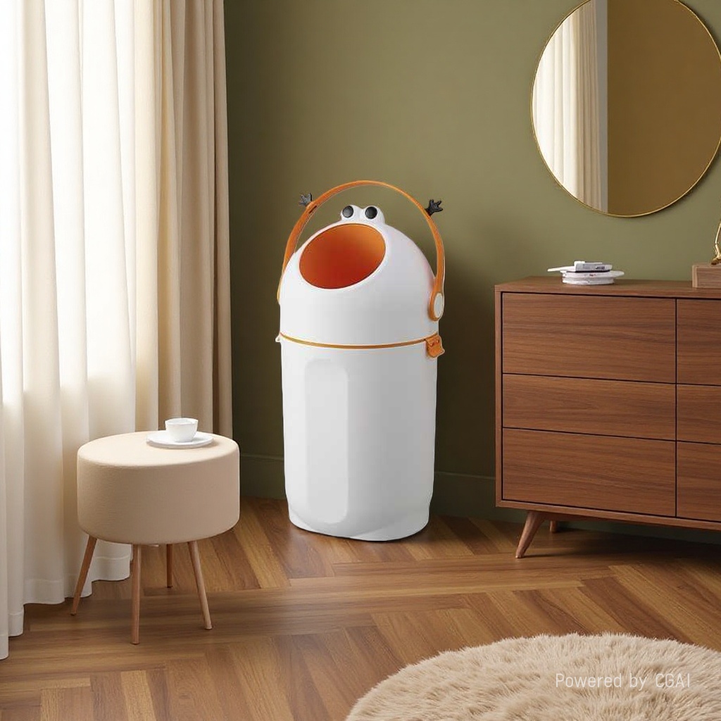 垃圾桶分类家用塑料收纳桶欧式卫生间方形带盖脚踏垃圾桶135826067