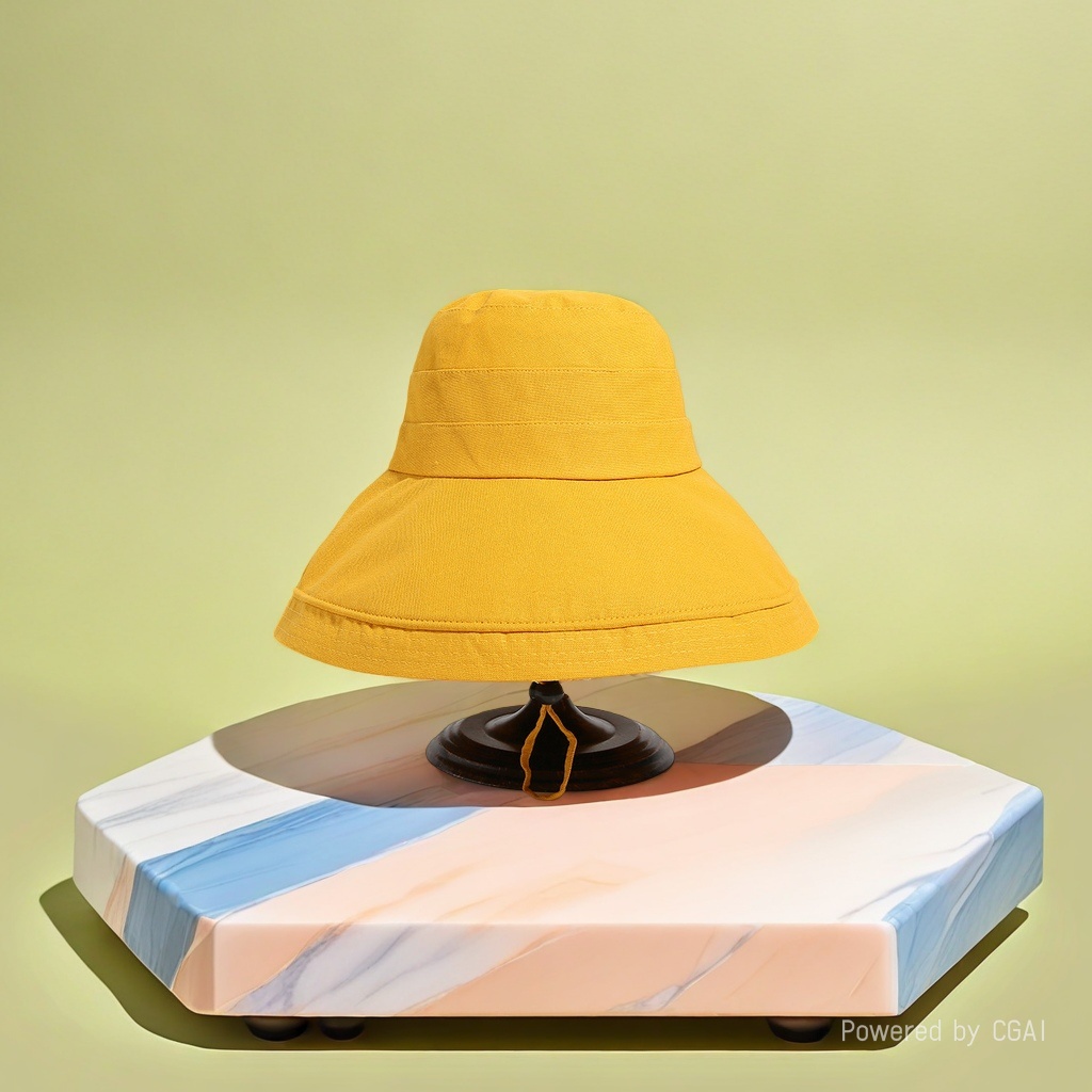 Yellow camouflage fisherman's hat, solar electric fan hat, all-in-one hat lamp, sun protection, breathable outdoor hat Application Scenario