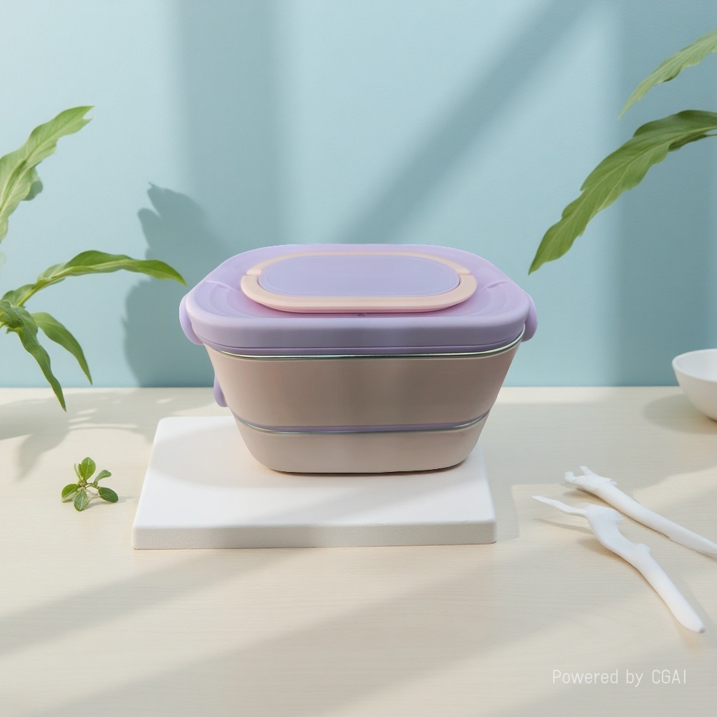 电饭盒 便当盒 双层不锈钢