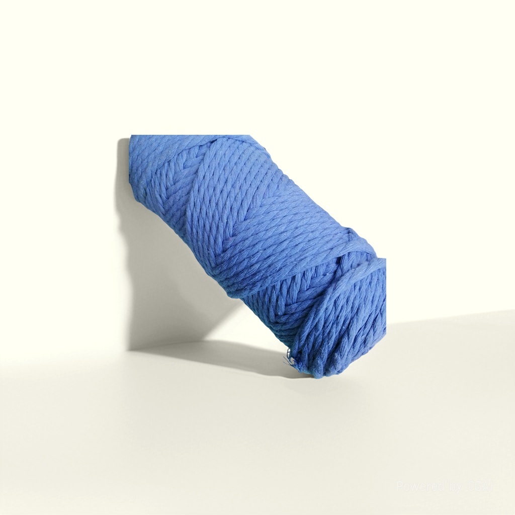 蓝色毛线团电子秤100g精准称重家用便携