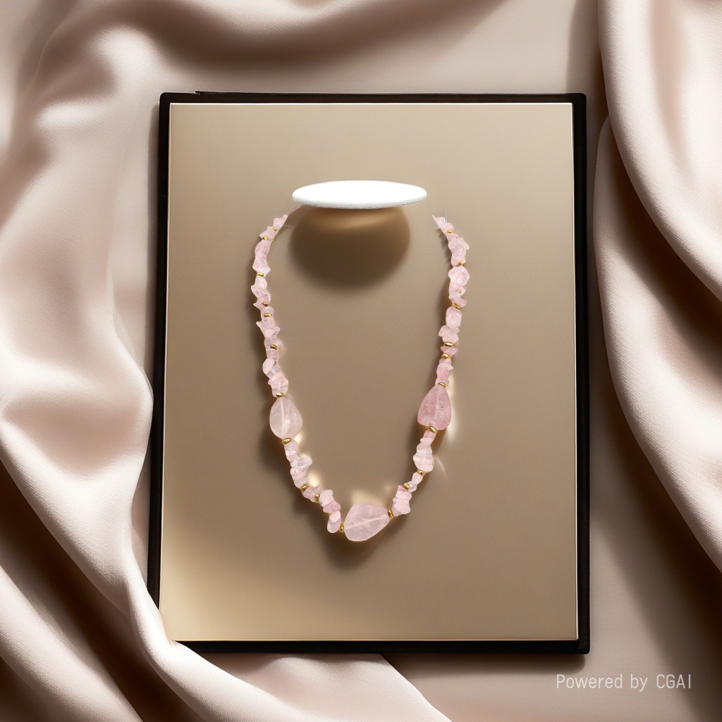 项链/珍珠/天然石项链/珍珠链条女款拼接气质/珍珠项链产品图