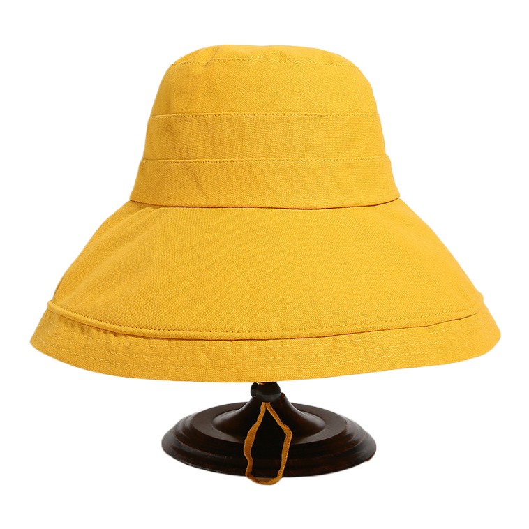 Yellow camouflage fisherman's hat, solar electric fan hat, all-in-one hat lamp, sun protection, breathable outdoor hat Item Picture