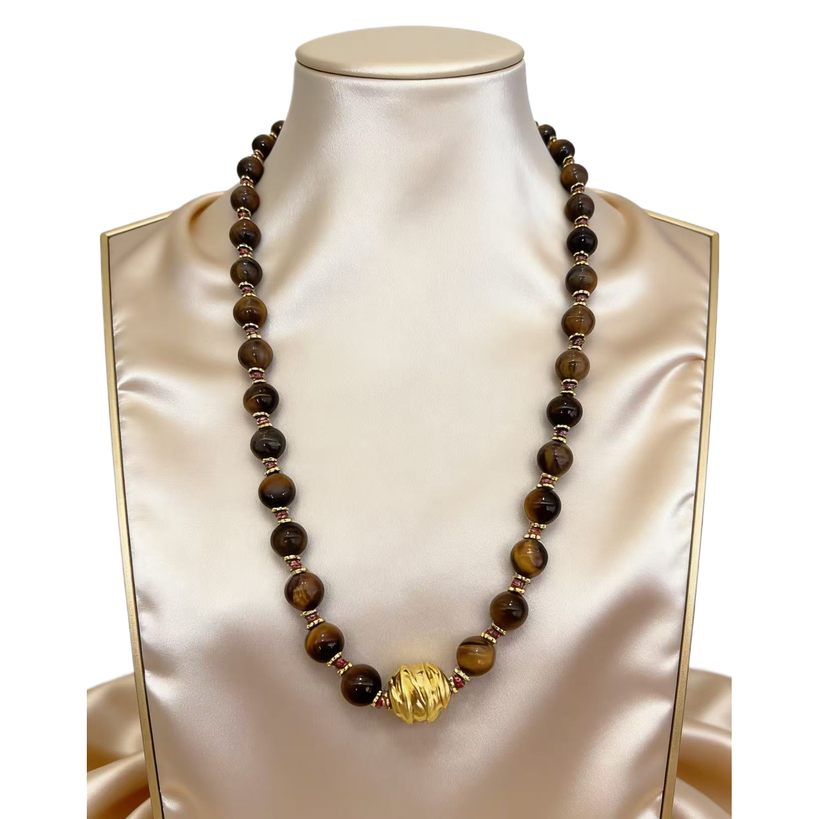 天然石项链女款气质 法式轻奢 通透原石 通勤叠戴 极简款详情6