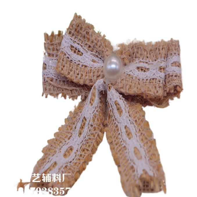 领结/领结插扣/毕业头饰/纱料大蝴蝶结白底实物图