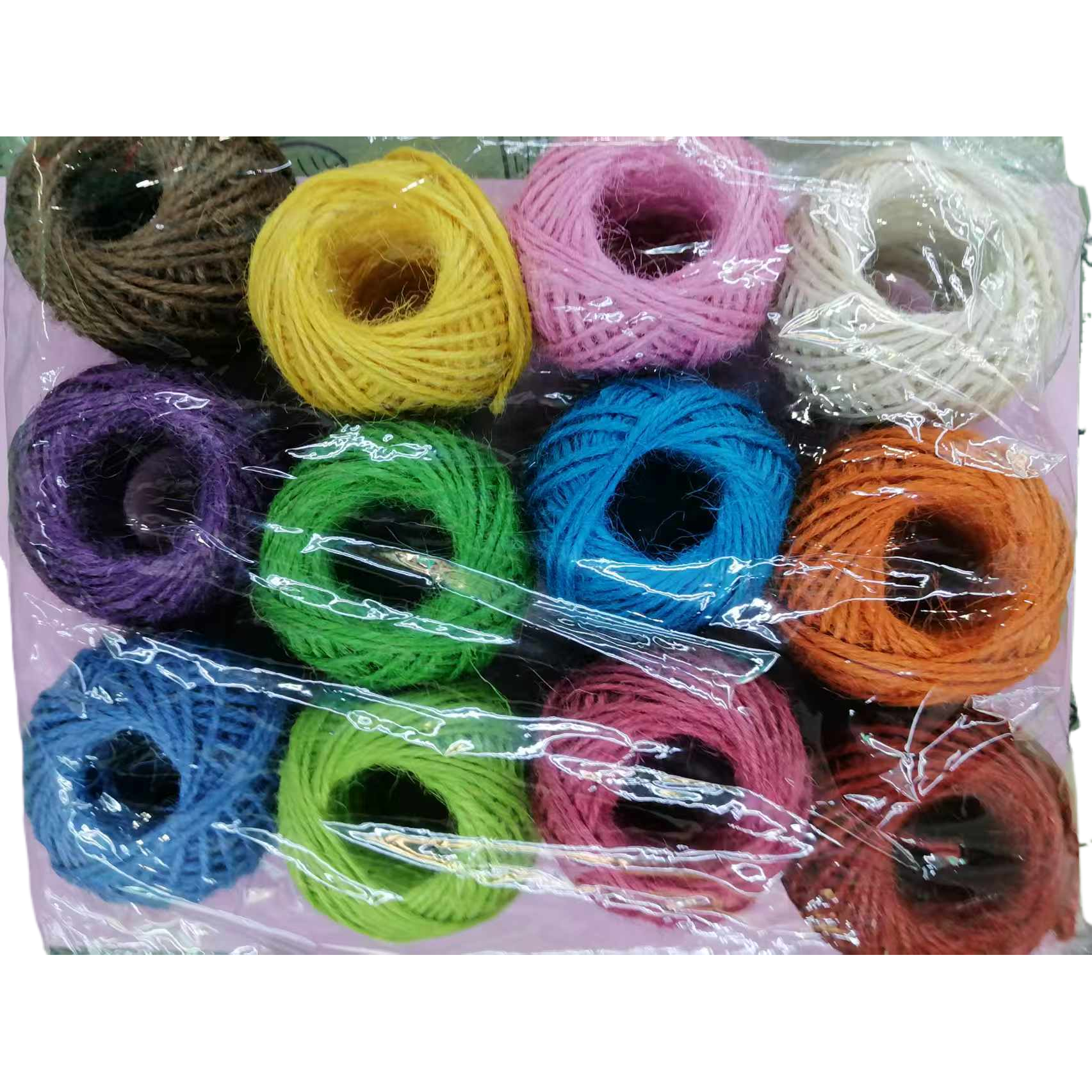 毛线/蜡线/涤纶线/2股蜡线/高强涤纶线白底实物图