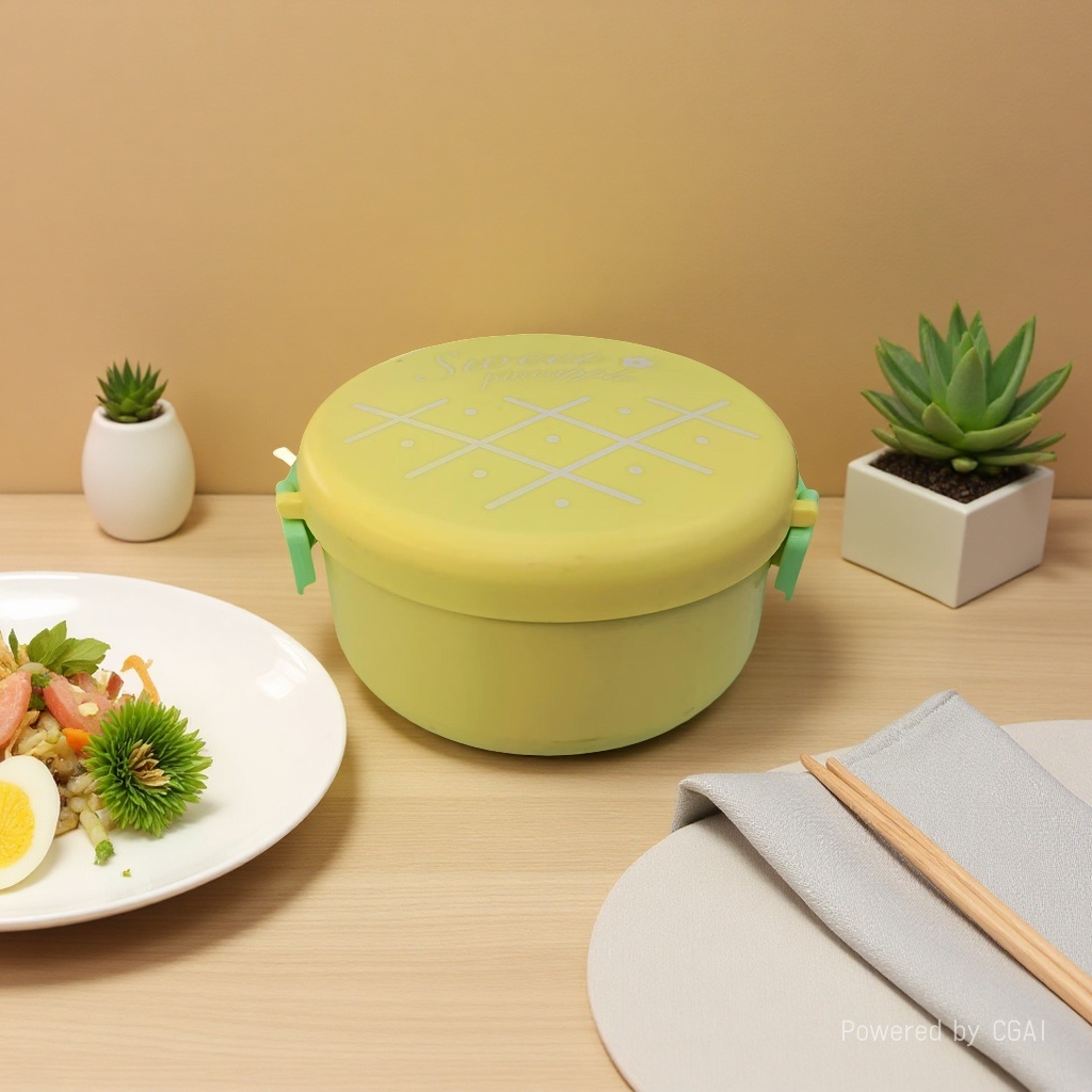 「一个人的仪式感」单层不锈钢饭盒｜上班族独享的轻食高光时刻