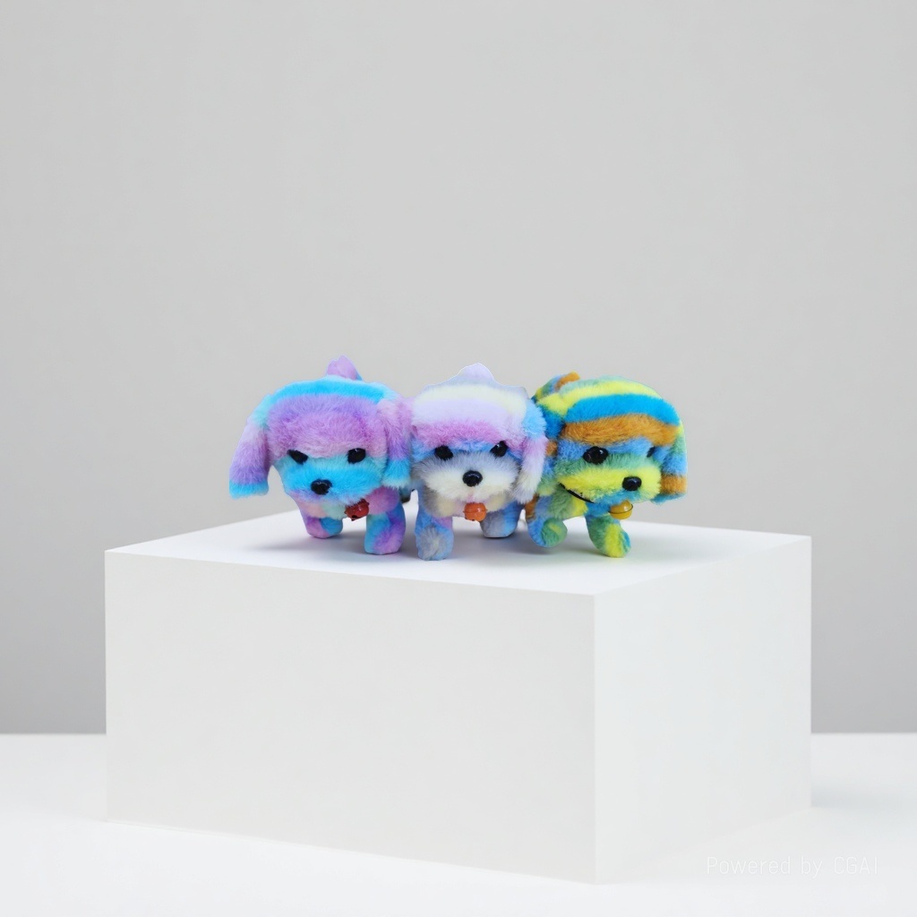 Electric simulation dogs can walk and bark. Plush toys are children's educational toys. Give them to boys and girls on festivals Application Scenario