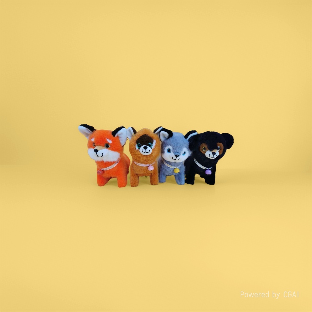 A cute and girlish electric little animal that can walk and make sounds, a plush toy. A heartfelt and creative gift for your best friend and girlfriend details Picture