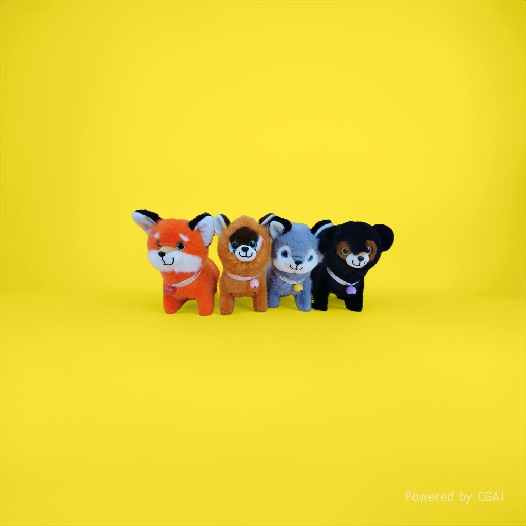 A cute and girlish electric little animal that can walk and make sounds, a plush toy. A heartfelt and creative gift for your best friend and girlfriend Specification image