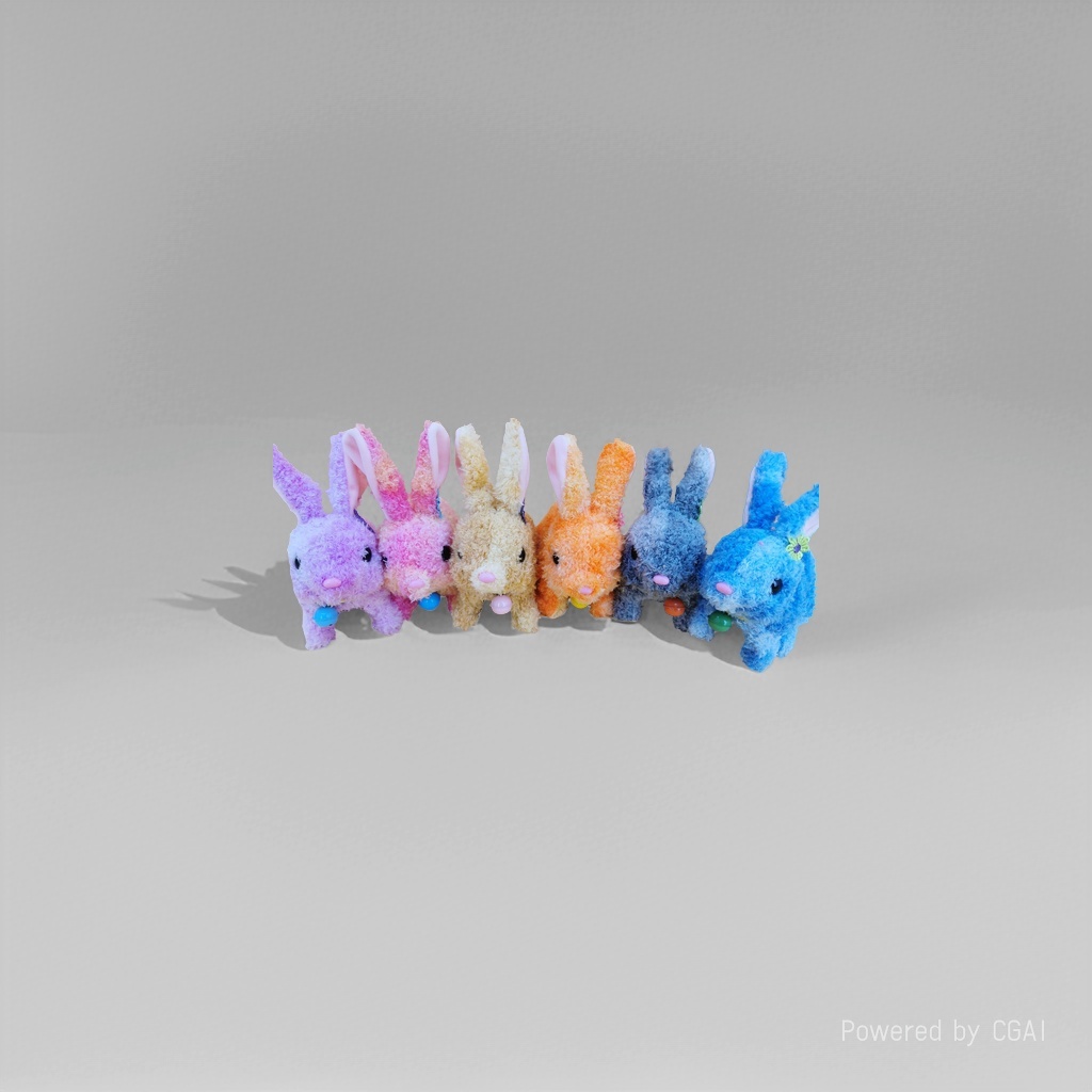 An electric pet rabbit plush toy that can walk and call, a children's educational companion doll, is a perfect gift for boys and girls on festivals Specification image