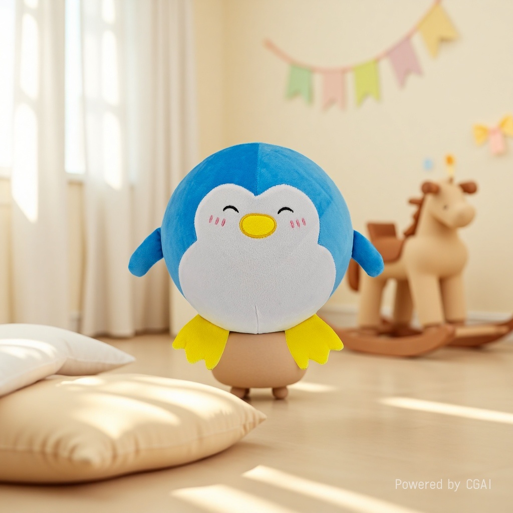 AI星星人吉祥物公仔AI玩具可爱萌趣儿童礼物产品图