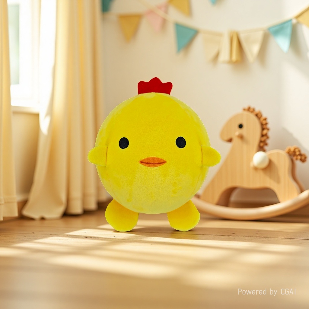 蓝色吉祥物公仔毛绒玩具笑脸球可爱软萌儿童礼物 plush173031756产品图