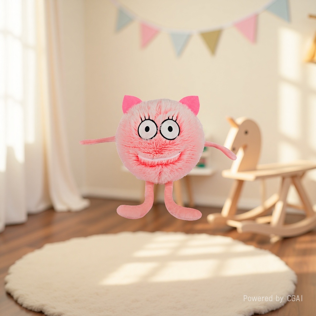 毛绒公仔、玩偶、娃娃实物图