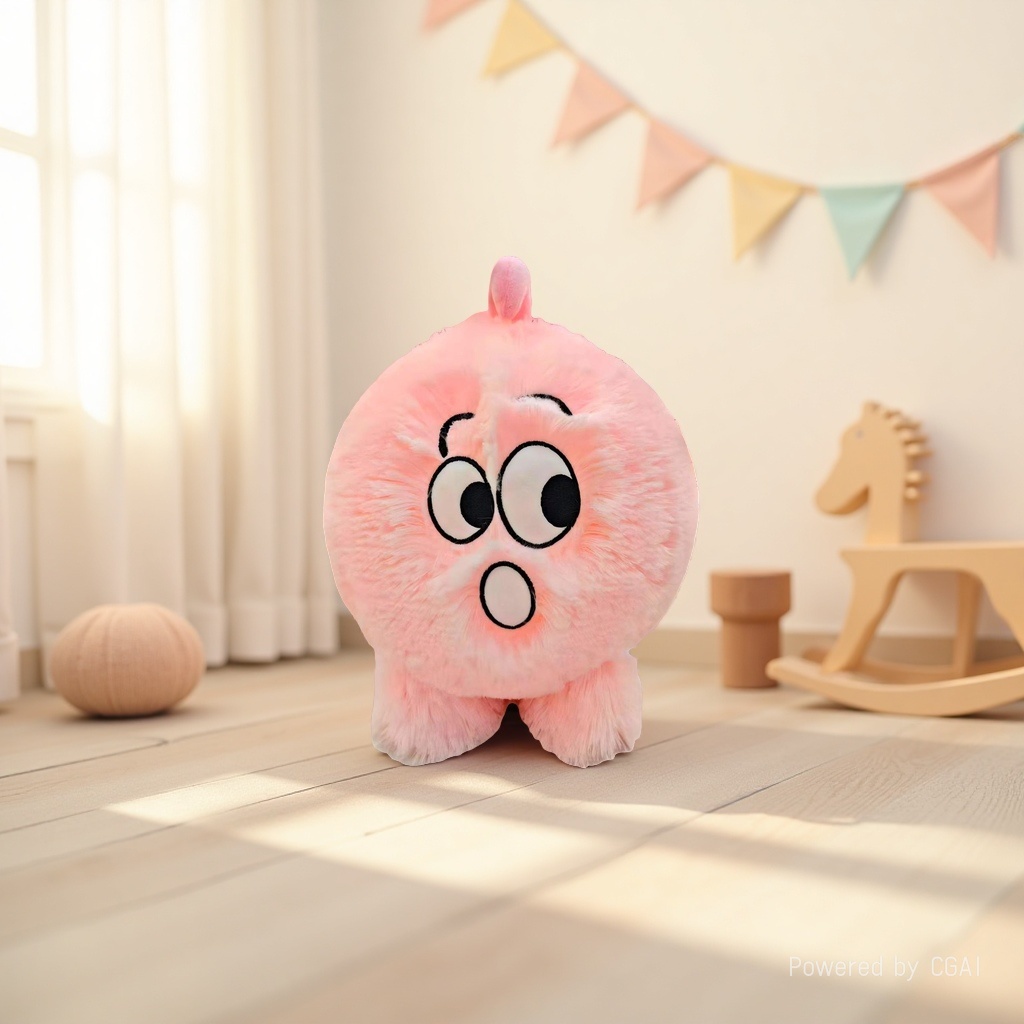 吉祥物公仔毛绒玩具笑脸球可爱软萌儿童礼物 plush180539505