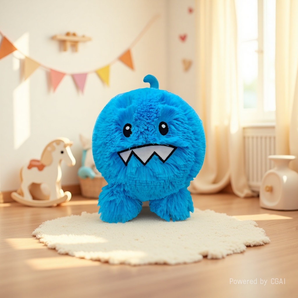 Mascot plush toy, smiling face ball, cute and soft children's gift plush180636740 details Picture