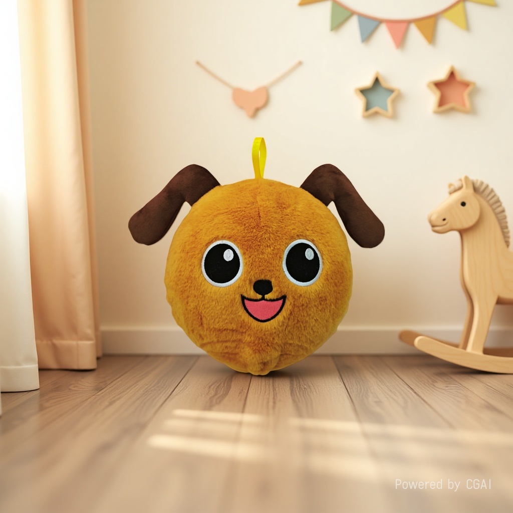 Mascot plush toy, smiling face ball, cute and soft children's gift plush180947162 Specification image