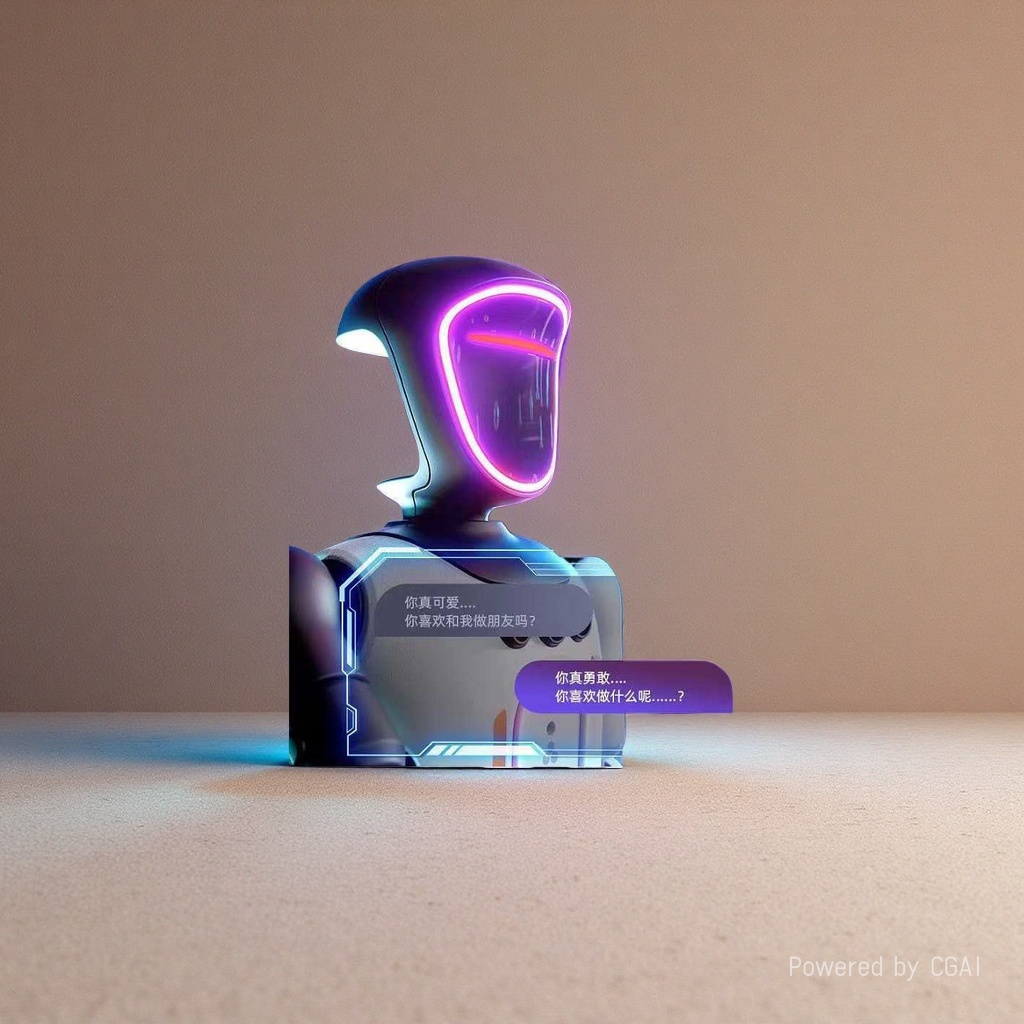 AI玩具协作机器人外骨骼机器人robot智能陪伴玩具