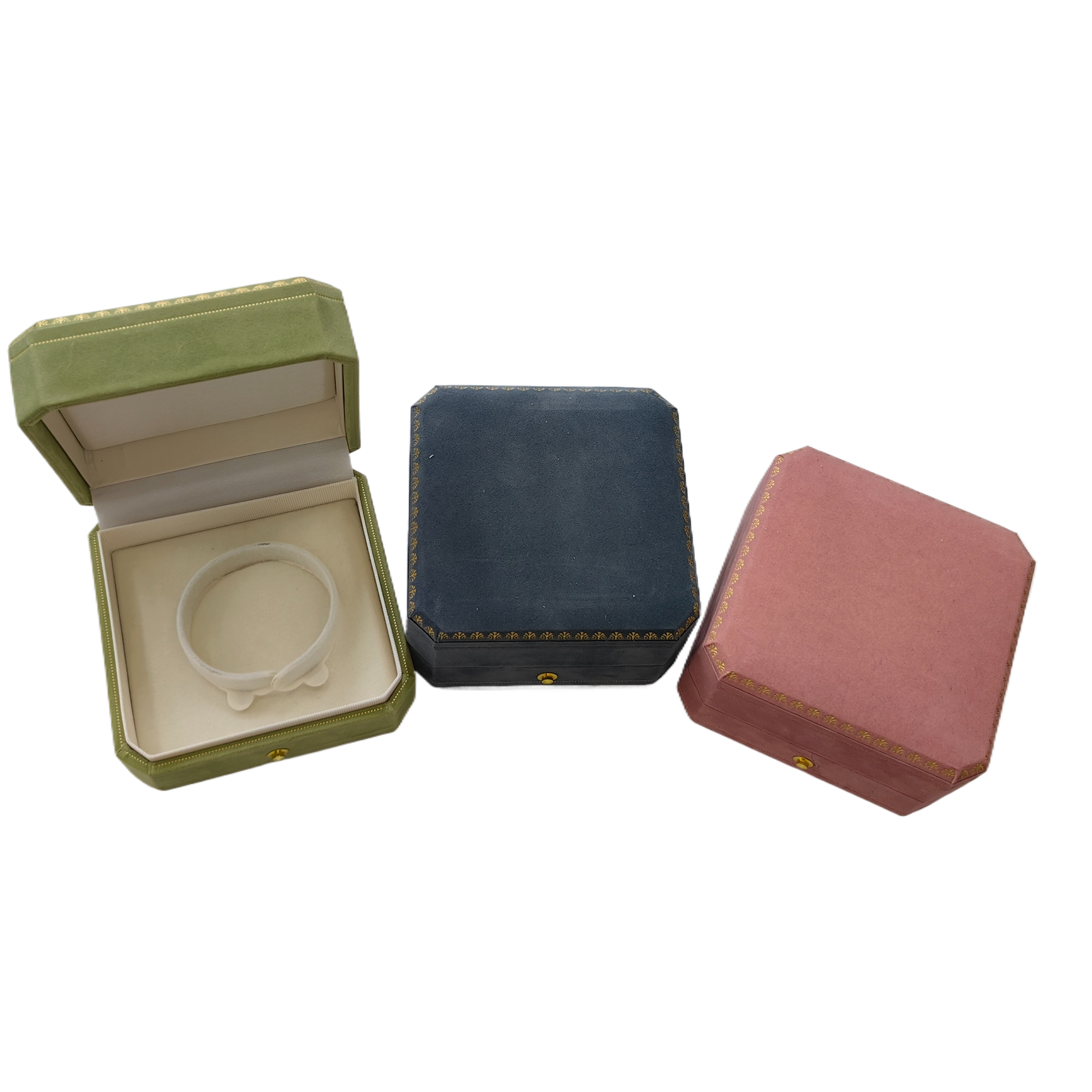Transparent jewelry box, jewelry box, inner ring box, accessory storage box, exquisite gift box packaging Item Picture