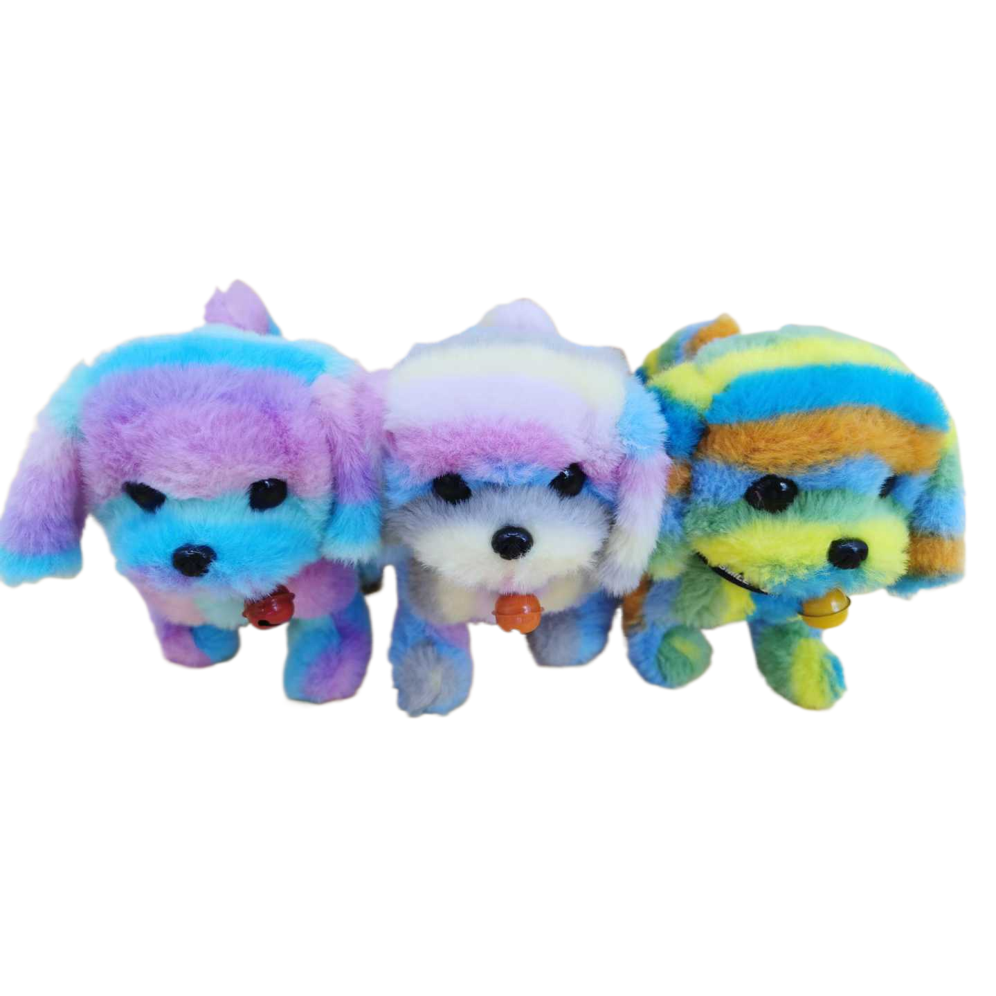 Electric simulation dogs can walk and bark. Plush toys are children's educational toys. Give them to boys and girls on festivals Item Picture