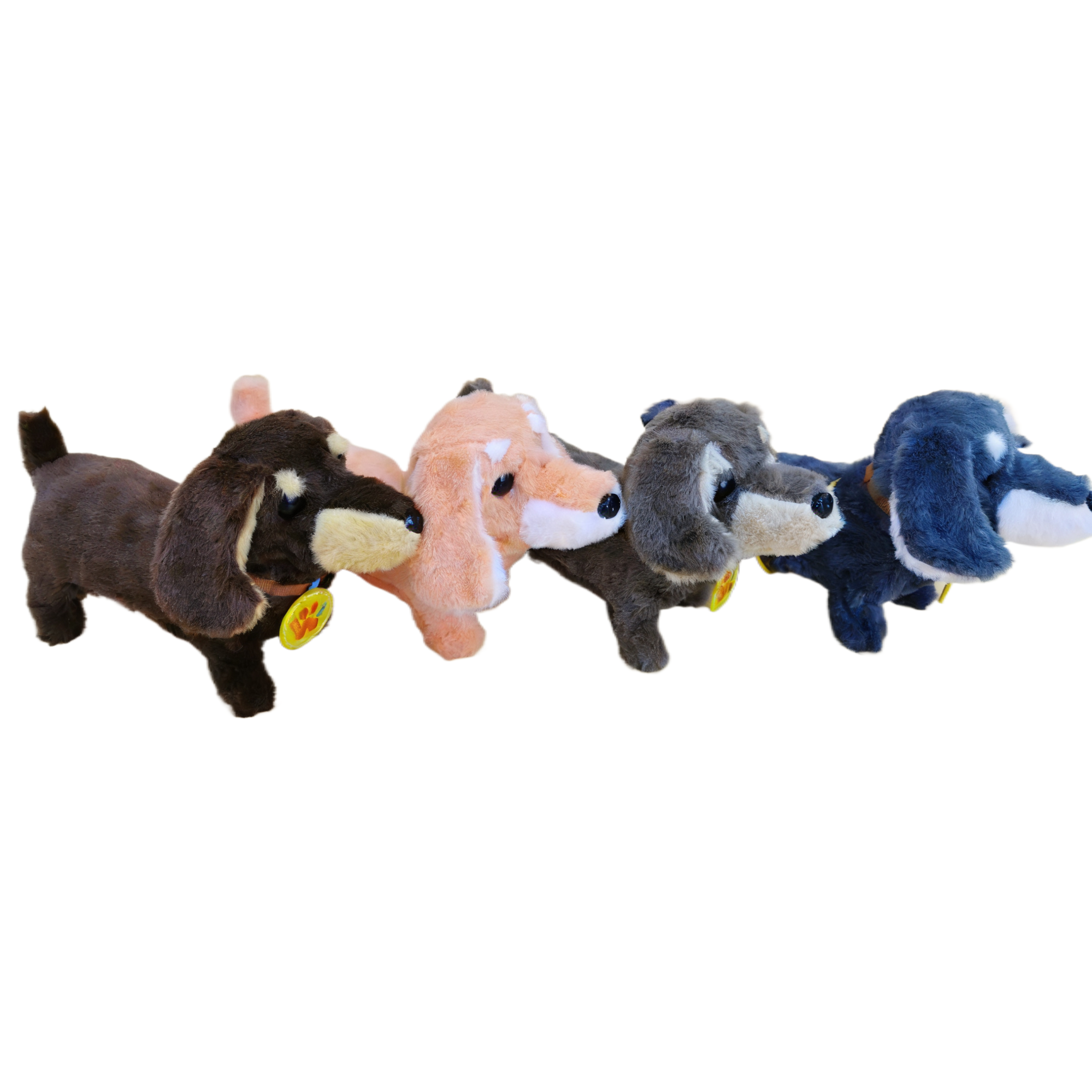 Cute electric Dachshunds that can walk and bark, plush toys, children's companion dolls, home decoration gifts and ornaments Item Picture