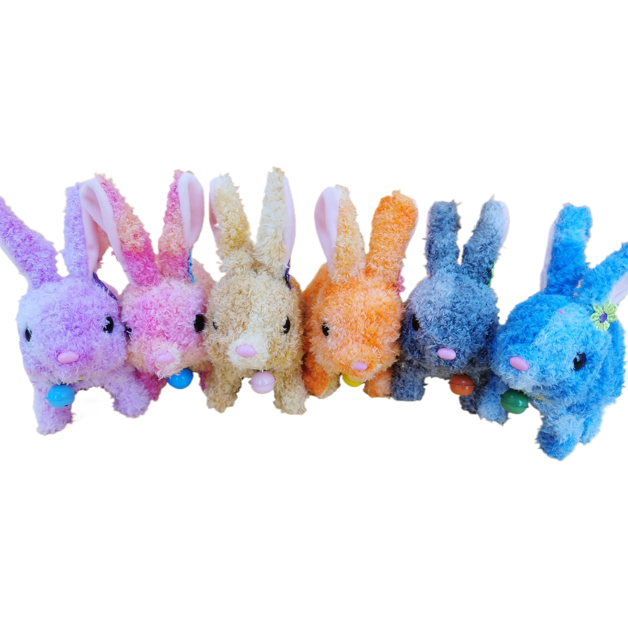 An electric pet rabbit plush toy that can walk and call, a children's educational companion doll, is a perfect gift for boys and girls on festivals Item Picture