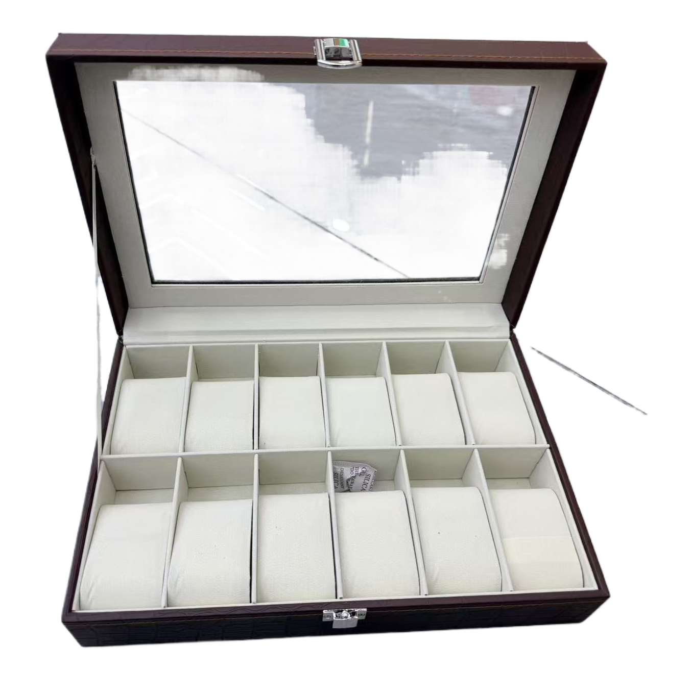 男款手表礼盒装白底实物图