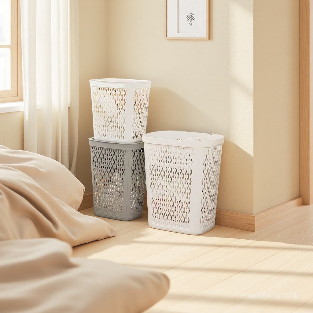 玩偶收纳洗衣液收纳潮玩收纳日用百货塑料脏衣篓收纳筐收纳篮新款工厂外贸批发