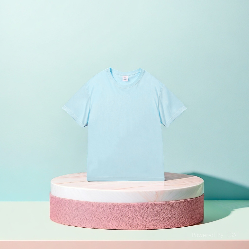 Trendy men's short-sleeved T-shirts, breathable and sweat-absorbing casual clothes details Picture