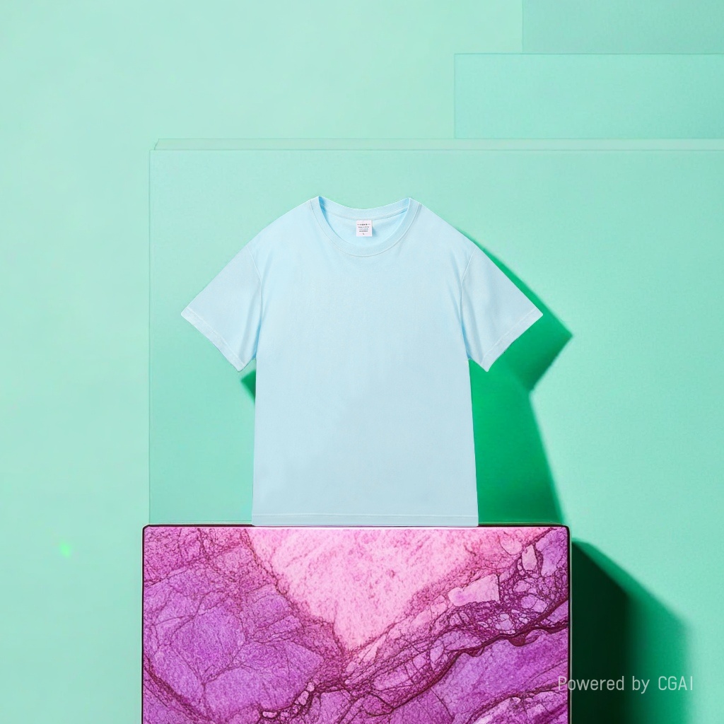 Trendy men's short-sleeved T-shirts, breathable and sweat-absorbing casual clothes Application Scenario