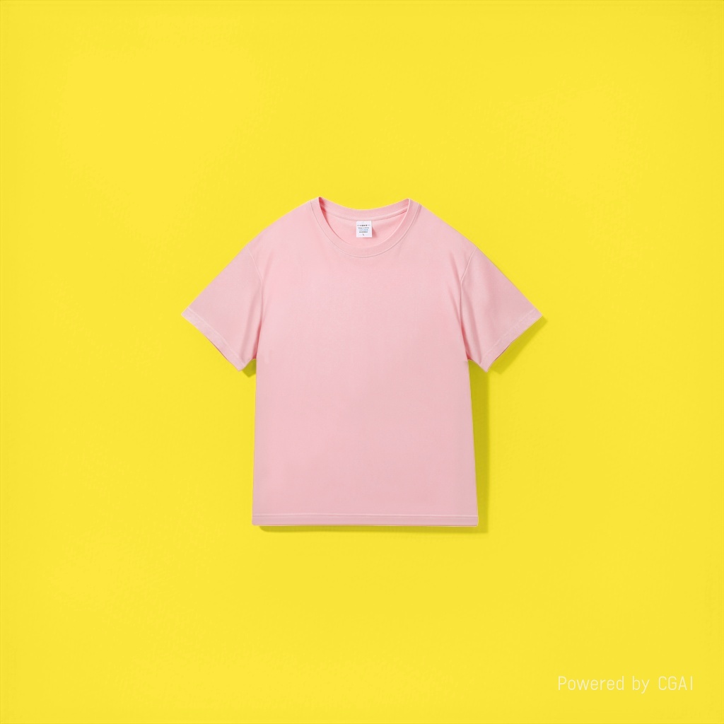Pink women's pure cotton long-sleeved base layer shirt in stock short-sleeved T-shirt Application Scenario