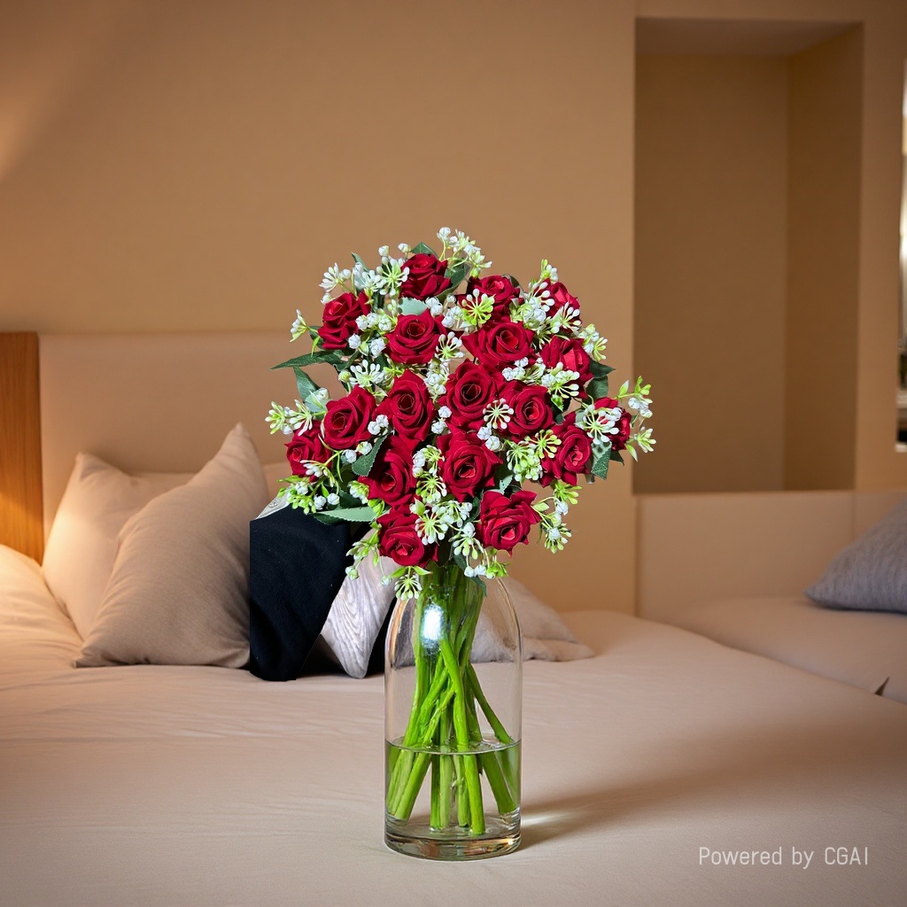 鲜花插花泥/鲜花/夏威夷花环/永生花绣球/送女生礼物产品图