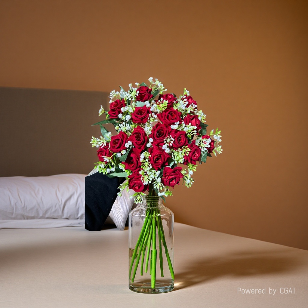 鲜花插花泥/鲜花/夏威夷花环/永生花绣球/送女生礼物细节图